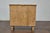 An English pine four-drawer chest from the 19th century with natural finish, turned feet and rustic character. This...