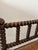 Tan Vintage Corner Chair in Turned Wood with Straw Seat, 1940s For Sale - Image 8 of 12