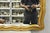 Vintage Hollywood Regency Gold Scalloped Serpentine Wood Frame Wall Mirror For Sale - Image 4 of 15