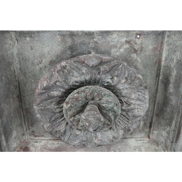 Early 20th Century Copper Architectural Rosette Wall Element For Sale In New York - Image 6 of 15