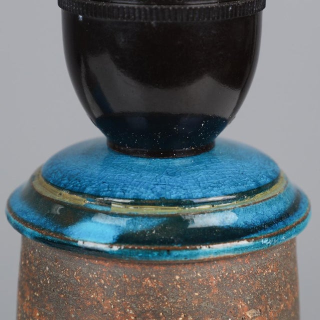1960s Table Lamp in Ceramic by Nils Kähler for Kähler, Denmark, 1960 For Sale - Image 5 of 6