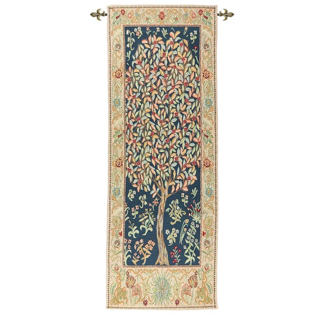 The Summer Tree Portiere tapestry draws inspiration from the renowned 19th-century designer William Morris. Originally...