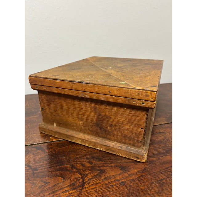 Antique English Box For Sale - Image 4 of 8