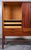 Brown Mahogany Cabinet attributed to Hans J. Wegner, Denmark, 1950s For Sale - Image 8 of 9