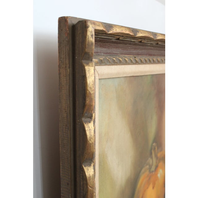 Mid 20th Century Framed Still Life Oil Painting European/French/La Cusine For Sale - Image 5 of 7