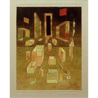 Paul Klee, Non Compostion In Space, Archival Pigment Print, Framed For Sale