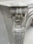 Louis XV Style Fireplace in White Veined Carrara Marble, 1800s For Sale - Image 13 of 15
