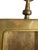 Vintage Edward Alden Brutalist Brass-Tone Metal Wall Curio Shelf Cabinet, Hong Kong, Signed For Sale - Image 6 of 17