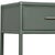 David Francis Olympia One-Drawer Nightstand in Evergreen For Sale - Image 4 of 9