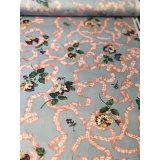 1990s Rose Cumming Chintzes Chintz Fabric- 2 1/2 Yards For Sale