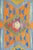 Tan 1960s Colorfull Bohemian Kilim Rug - 68"x107" For Sale - Image 8 of 11
