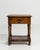 Wood French Oak Side Table in Original Patina, Circa 1970 For Sale - Image 7 of 14