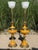 Brass 1970s Stiffel Torch Table Lamps, Brass and Enamel- A Pair For Sale - Image 8 of 12