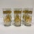 Art Deco Style Gold Glasses - Set of 6 For Sale - Image 4 of 4