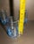 Vintage Anchor Hocking Misty Blue Optic Swirl Glasses Set 9 pcs For Sale In Houston - Image 6 of 12