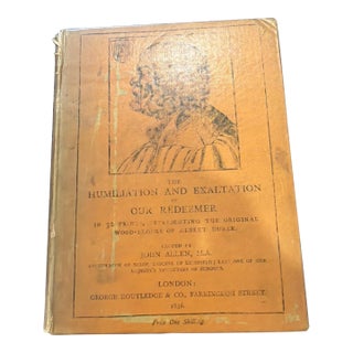 John Allen, Humiliation & Exaltation of Our Redeemer 32 Durer Prints 1856 1st ED For Sale