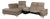 1401 Leather Corner Sofa from Himolla For Sale