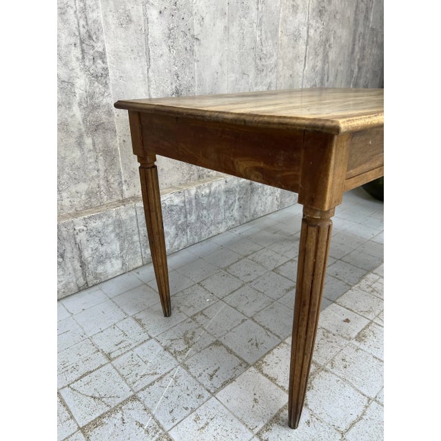 Desk in Walnut, 1930s For Sale - Image 10 of 11