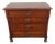 Early 1800s Burlwood Low Dresser 6231 For Sale