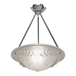 French Art Deco Pendant Light by Charles Schneider & Andre Neut 1930 France - 2 Available For Sale
