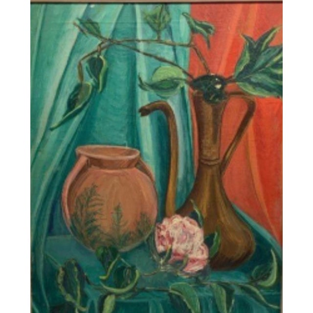 1940s A Love Letter From the Ruins: 1945 Boris Mandrovsky Abstract For Sale - Image 5 of 9