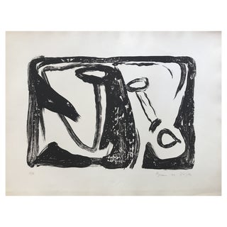 Bram van velde, Mp 31, 1965, Lithograph For Sale