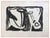 Bram van velde, Mp 31, 1965, Lithograph For Sale