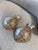 Pair of Capiz Shell and Brass Wall Sconces Large, 1970s For Sale - Image 10 of 10