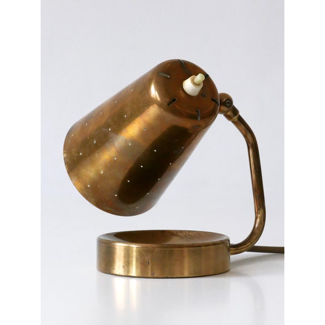 Mid-Century Brass Table Lamp from Boréns Borås, 1950s For Sale - Image 9 of 18