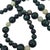 Silk Knotted Jade & Moss Agate Round Beaded Necklace W Gold-Filled Clasp For Sale - Image 4 of 5