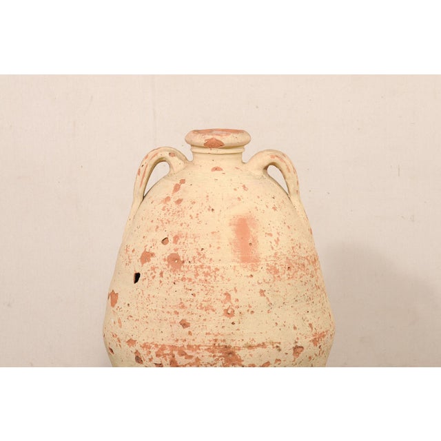 18th C. Mediterranean Jar on Custom Stand For Sale - Image 11 of 11