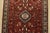 2000 - 2009 Abadeh Runner 2’2” X 5′ Red Wool Vintage Tribal Hand-Knotted Oriental Rug For Sale - Image 5 of 10