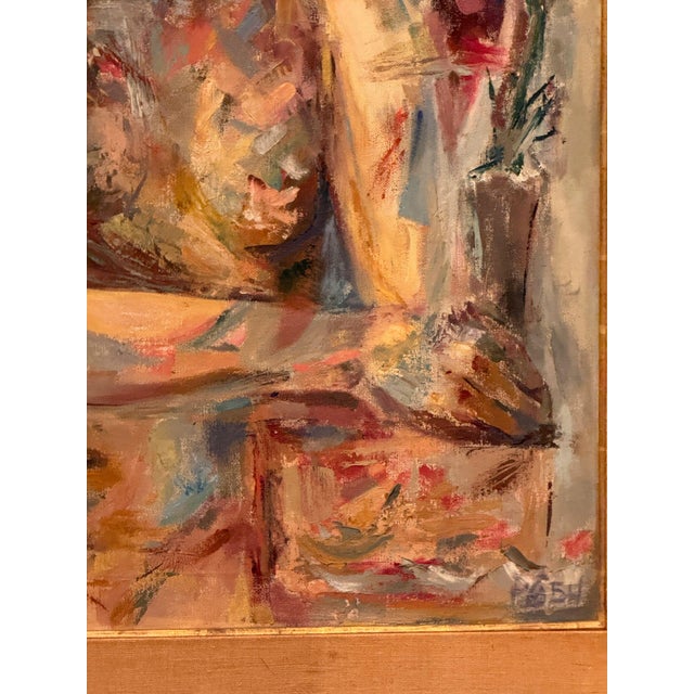 Expressionism Portrait of a Woman, 1954 For Sale - Image 3 of 8