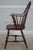 Traditional Dr Dimes Crackle Painted Finish Windsor Armchair For Sale - Image 3 of 18