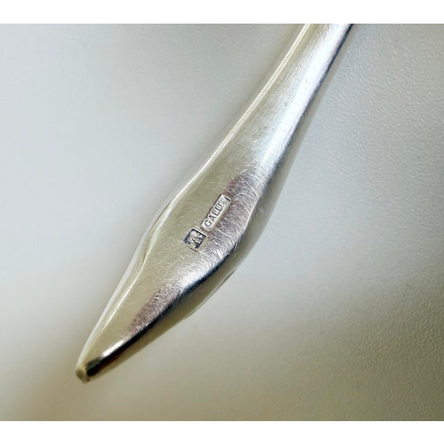 Early 20th Century Christofle Silver Plate Swan Sauce Boat For Sale - Image 9 of 14