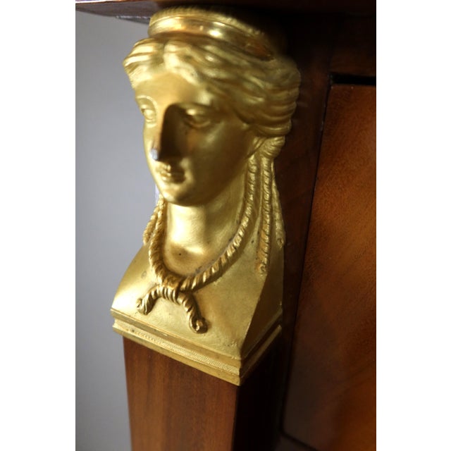 Brown Empire Mahogany Chest of Drawers For Sale - Image 8 of 15