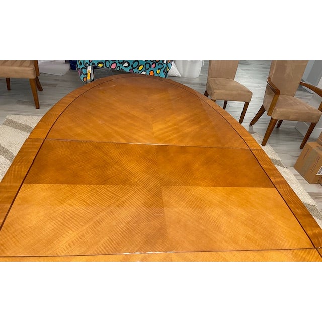 Late 20th Century Art Deco Style Modern Table and Chairs For Sale - Image 4 of 16