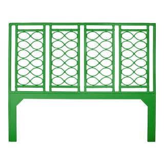 Infinity Headboard King - Bright Green For Sale