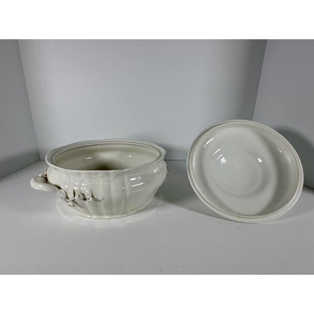 19th Century KPM Blanc de Chine Tureen with Putti Finial For Sale - Image 9 of 10