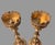 Gothic Pair of 19" Antique Gothic Church Altar Brass Gilt Finish Pricket Candlesticks For Sale - Image 3 of 5