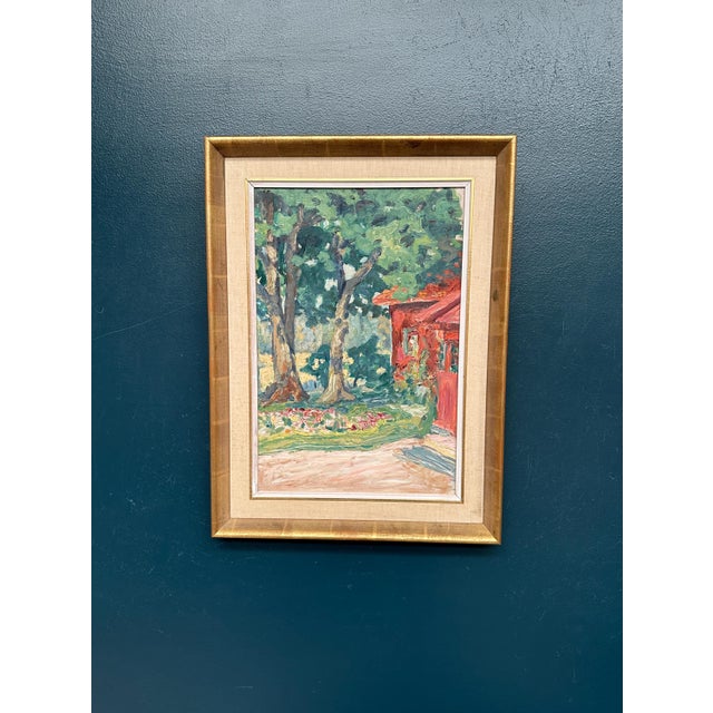 John Rosenqvist, House in Naantali, 1950s, Oil Painting on Board, Framed For Sale - Image 12 of 18