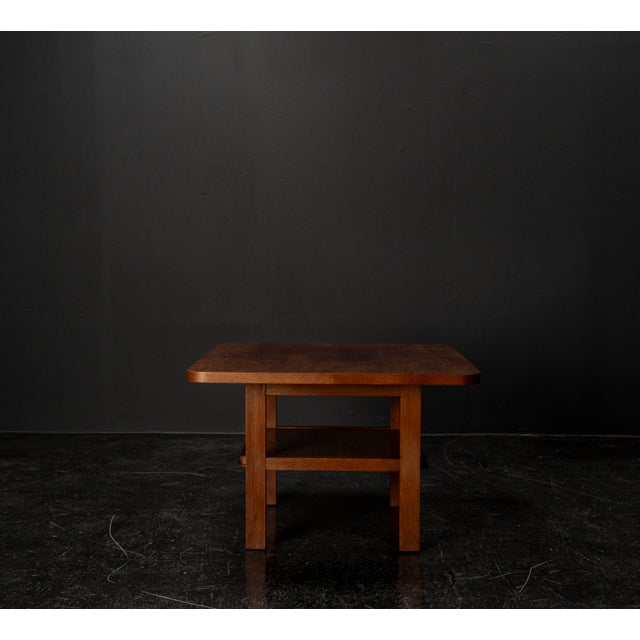 Wood Bauhaus Table by Bruno Paul for VEB Deutsche Werkstätten Hellerau, 1935 For Sale - Image 7 of 18