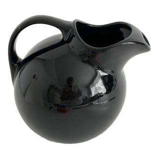 1960s Hall Black Ball Pitcher For Sale