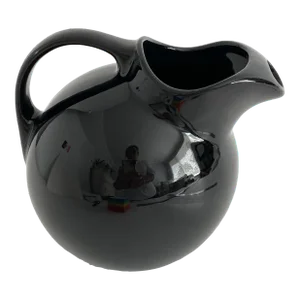 1960s Hall Black Ball Pitcher