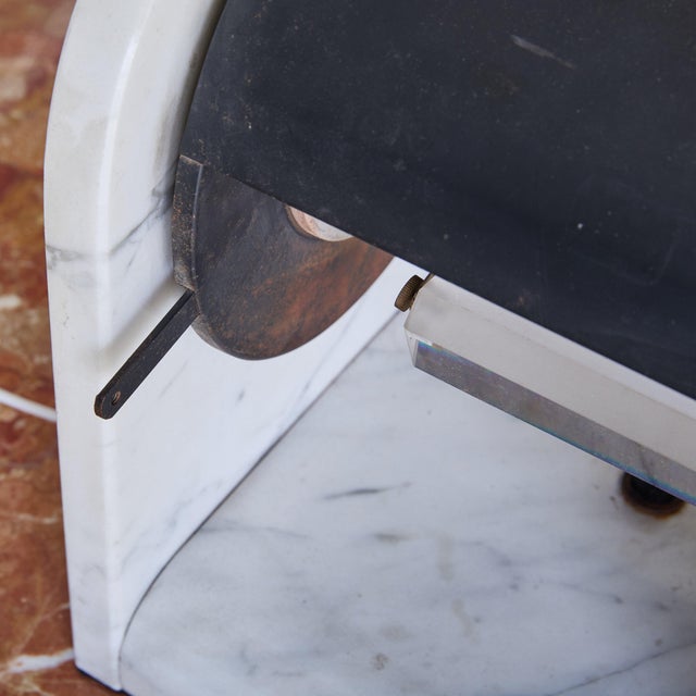 Mid-Century Modern Arc-en-Ciel' Marble Table Lamp by Andrea Bellosi fir Studio Alchimea, 1978 For Sale - Image 3 of 11