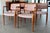 1960s Niels Otto Møller Model #65 & #80 Teak Dining Chairs Set of 8 MCM For Sale - Image 9 of 13