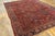 Textile 1920s Red Rust Field Shah Abbas Floral Antique Sarouk Knotted Wool Carpet Rug For Sale - Image 7 of 8