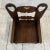 Folk Art Wooden Chair With Great Lines and Shape. For Sale - Image 9 of 11