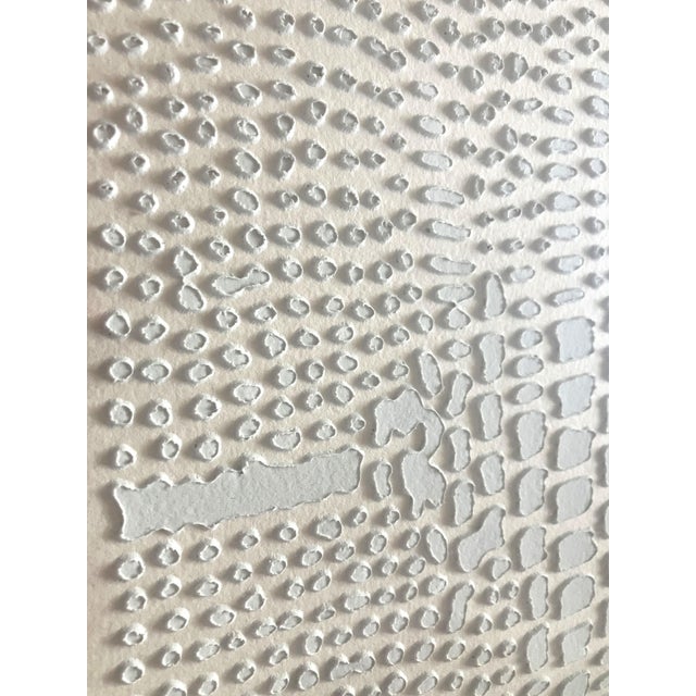 Paul Maxwell Original Large Cast Paper Artwork, Signed, Numbered 37/50, 1980s, Framed For Sale In Miami - Image 6 of 11