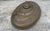 Antique Brass Bed Warmer - Oval Primitive Foot Warmer For Sale In Philadelphia - Image 6 of 9